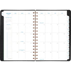 AT-A-GLANCE - Agenda hebdomadaire/mensuel Signature 2025 - 8 1/2 po H x 5 3/4 po l - Noir - Anglais-Hebdomadaire : espace ligne, une semaine sur deux pages; mensuel : un mois sur deux pages