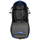 Tucci Italy - Ensemble de bagages tournants Scorre 4 pièces - Bleu-De grandes poches avant et latérales offrent un rangement pratique pour les documents de voyage et les articles fréquemment utilisés
