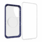 OtterBox - Defender Pro XT Clear Magnets Case pour Samsung Galaxy S25 - Violet Thunder-Design protecteur à double couche maintenant le téléphone en place grâce à un cadre ajusté sous pression