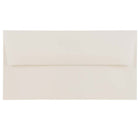 JAM Paper - Enveloppes d'invitation Monarch Strathmore - 3,875 po x 7,5 po - vélin blanc brillant - paquet de 50 (196556I)-Blanc brillant