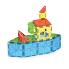 Magna-Tiles - Ensemble de construction magnétique Centre-ville 110 pièces-Qualité supérieure: Les pièces MAGNA-TILES sont fabriquées à partir de plastique MABS non toxique de qualité alimentaire, sans BPA, sans phtalates et sans latex. Nos aimants sont sélectionnés en ayant les enfants à l’esprit. Les enfants peuvent donc séparer facilement les tuiles pour une construction sûre et sans frustration
