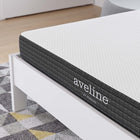 Modway - Aveline 6 po Matelas complet-Housse amovible à fermeture éclair en tricot extensible