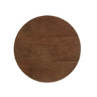 Modway - Lippa Rond de 20 po Bois Table d’appoint - Noyer d’or-Assemblée requise