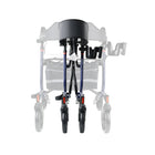 BIOS Living - Ambulateur deluxe Onyx 21,5 po -Roues en PVC de 8 po/20,3 cm aidant à diriger l'ambulateur et offrant un roulement confortable et optimal