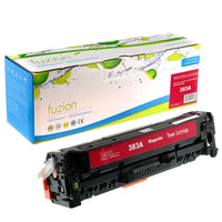fuzion - HP CF383A (312A) Cartouche De Toner Compatible - Rendement Standard - Magenta-Magenta