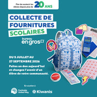 Faites un don et aidez des milliers dâ enfants à mieux apprendre - Don de 5 $-Nous sommes reconnaissants de votre contribution