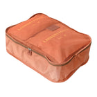 Nicci - Organiseur de bagages Cubes 6 pièces - Orange -
Le panneau supérieur en maille permet d'identifier facilement le contenu et permet la respirabilité