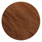 Modway - Rivian Ronde 48 po Bois Table à manger, Noyer-7