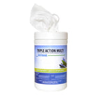 Dustbane - Lingettes Triple Action - 120 lingettes - Emballage de 6-Couleur : incolore