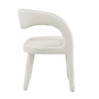 Modway - Pinnacle Boucle Tapis Chaise à manger Ensemble de 2 - Ivoire-7