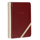 General Supply Goods + Co - Mini cahier de notes de tous les jours - Rouge-Contient 100 feuilles/200 pages lignées de papier certifié FSC