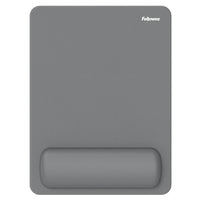 Fellowes - Repose-poignet pour souris Breyta XL avec coussin HEX - Gris-23 % plus grand que notre tapis de souris standard avec repose-poignet, afin de favoriser une plus grande amplitude de mouvement et de réduire les petits mouvements