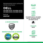 CIG - Cartouche de toner Dell 310-8395/XG721 remise à neuf - rendement élevé - noir-Remise à neuf