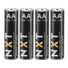 NXT Technologies - AA Alcaline Batterie, Paquet de 4-Alimentez tout en toute confiance, des jouets aux lampes de poche, en passant par les outils électriques portables et bien plus encore
