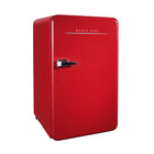 Magic Chef - Mini-réfrigérateur rétro rouge de 3,2 pi³ sans congélateur-Le mini-réfrigérateur rétro Magic Chef de 3,2 pi³ en rouge est un ajout élégant à toute chambre d'étudiant, bureau, salle de loisirs ou cuisine