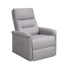 Brassex - Fauteuil releveur inclinable 570294 Levo - gris clair-Dimensions assemblées (po) : 29 x 35,4 x 40,9