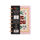 The Happy Planner - Planificateur personnalisable Pastel Petals 2025-2026 12-mois-Ce planificateur de 12 mois Pastel Petals comprend des calendriers mensuels datés, des tableaux hebdomadaires, 3 mois en prime et 2 feuilles d’autocollants