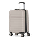 Bugatti - Ensemble de 2 valises rigides - Latte-Nos valises sont dotées d'un intérieur doublé signature, avec un panneau de séparation et des sangles de serrage, garantissant la sécurité de vos effets personnels