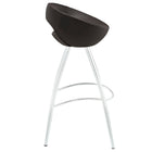 Modway - Persist Tabouret de bar - Brown-Châssis en acier chromé
