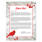 Geographics - Papeterie à Bordure Cardinal Feuille Rouge, 8,5 po l x 11 po H , 40 Pqt-Paquet de 40