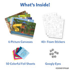 Skillmatics - Foil Fun Toy Story-Inclut des motifs sur le thème de Toy Story que les enfants reconnaissent et adorent