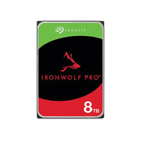 Seagate - Disque dur NAS interne Seagate IronWolf Pro 8 To 7 200 tr/min SATA III 3,5" (CMR)-Toujours allumés et toujours accessibles, les disques IronWolf Pro sont conçus pour des performances 24h/24 et 7j/7, permettant aux utilisateurs d'accéder à leurs données à tout moment et en tout lieu