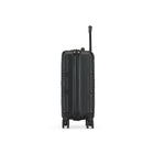 Swiss Mobility SFO 19 po Valise de cabine rigide - Noir-Doublure intérieure avec panneau de séparation, poche en filet et sangle de serrage