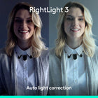 Webcam Logitech 4K Pro avec HDR et micros anti-parasite - Noir-Un son excellent où que vous soyez: dotée de deux microphones omnidirectionnels et de la technologie de réduction active du bruit, cette webcam avec microphone offre un son clair jusqu’à 1,2 mètre de distance tout en réduisant le bruit de fond.