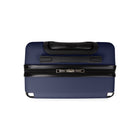 Bugatti - Valise de cabine à coque rigide 21.50po de la collection Monaco - Navy-Intérieur doublé avec panneau séparateur, poche pratique et sangles de serrage pour garder le contenu organisé et en place