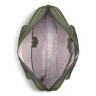 Champs - Onyx Collection Porte-documents Slim en cuir - Khaki-Poche avant ouverte
