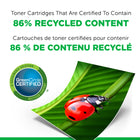 CIG - Cartouche de toner Lexmark C540H2MG/C540H1MG remise à neuf - Rendement élevé - Magenta-Compatible avec: Lexmark C540N, C543DN, C544DN, C544DW, C546DTN, X543DN, X544DN, X544DTN, X544N, X546DTN, X548DE, X548DTE