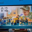 LEGO - City Big Vehicles Le camion-benne et la chargeuse frontale-Comprend une chargeuse sur roues, un camion-benne, un bureau de chantier, 3 figurines et un carlin