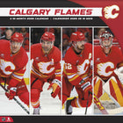 DateWorks - 2026 Calendrier Mural 16 Mois - 12 po x 12 po - Flames de Calgary - Bilingue -12,00" x 12,00"