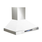 KUCHT KRH3615-W 36 po Hotte murale professionnelle - 900 CFM - Acier inoxydable/Blanc-Hotte Pro‑Style de haute qualité en acier inoxydable 304, épaisseur 1,0 mm, qui rehaussera l’apparence de votre cuisine gastronomique