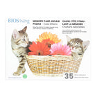 BIOS Living - Casse-tête stimulant la mémoire - Chatons adorables-35 pièces avec code couleur