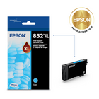 Epson - Cartouche d'encre DURABrite Ultra T852 - grande capacité - Cyan-Rendements élevés pour offrir une impression à haut volume abordable