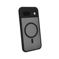 TUFF8 - Coque arrière robuste Glide Guard - Google Pixel 8a - Noir fumée-Couche antichoc: la couche antichoc étanche à l'air ajoute une protection supplémentaire contre les chutes accidentelles. Testé selon MIL-STD à 8FT