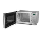 Commercial Chef - Four à micro-ondes de comptoir de 0,7 pi³ et 700 W - Acier inoxydable-Menus prédéfinis : Ce petit micro-ondes de comptoir réchauffe les aliments courants en appuyant simplement sur un bouton. Les menus préétablis de ce micro-ondes de 0,7 pi³ comprennent du maïs soufflé, des patates, de la pizza, des légumes congelés et plus encore.