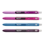 Paper Mate - Stylos gel InkJoy, couleurs Candy Pop, pointe moyenne (0,7 mm), rétractables, 4 unités-La pointe moyenne de 0,7 mm répartit magnifiquement l'encre.