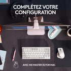 Logitech - MX Mechanical Mini pour Mac Clavier Sans Fil Illumine - Boutons Tactiles Silencieux - Gris (Pale Grey)-10