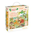Banana Panda - Puzzle géant Animaux de la forêt, à partir de 3 ans-Mesure 28" x 36"