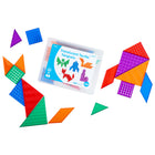 edxeducation - Tangrams tactiles translucides - Ensemble de 35-Niveaux Prématernelle