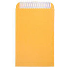 Enveloppe à catalogue, ouverte, 14x21, autocollant-Brown Kraft Manila