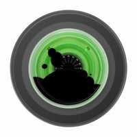 PopSockets - PopGrip pour MagSafe rond avec anneau adaptateur - Tidepool Lava Lamp - Absinthe Ink-Le blanc n’a rien de banal : Le PopGrip MagSafe s’attache et se détache facilement de votre coque. Fonctionne de manière optimale avec une coque MagSafe PopCase.