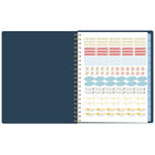 Pen & Pillar - Agenda hebdomadaire/mensuel 2027 - 11 1/4 po H x 9 po l - Pollinator - grand - bilingue-Un mois sur deux pages comportant des blocs quotidiens ouverts, une section de notes et des calendriers de référence des mois passés et futurs