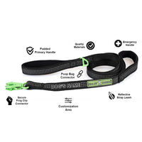 Healthy Harness - Laisse de qualité supérieure avec 2 poignées rembourrées - 1.8 m de long-Vous offre une connexion sécurisée et fiable