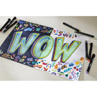 Sharpie - Marqueurs créatifs, marqueurs acryliques à base d’eau, pointe fine, couleurs assorties, 5 unités-6