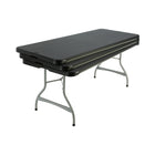 Lifetime - Table pliable commerciale de qualité supérieure de 6 pieds de LIFETIME, noire-Les tables s'emboîtent les unes dans les autres pour économiser de l'espace de stockage et de transport