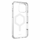 UAG - Coque Plyo robuste avec MagSafe pour iPhone 16 Pro Max - Glacée/Blanche-Compatible avec la charge sans fil de la plupart des chargeurs sans fil tiers