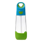 b.box - Bouteille Tritan - 600ml - Brise Océane-Forme triangulaire unique, facile à saisir pour les enfants